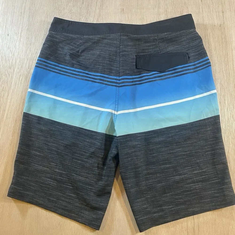 Goodfellow Mens Multicolor Drawstring Surf Board Shorts Swim Trunks Size 32